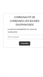 Mobile Screenshot of cc-balmes-dauphinoises.reseaudesintercoms.fr